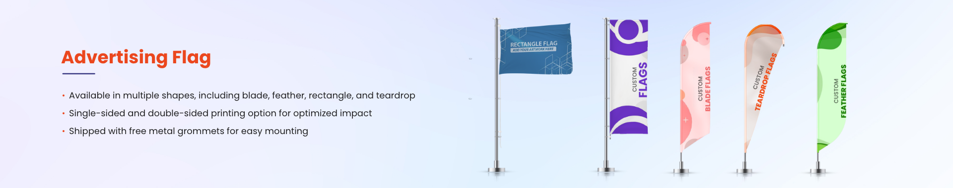 Category Advertising Flags UK
