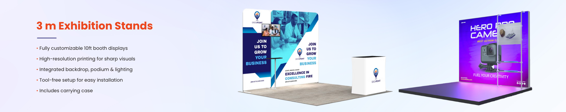 10 Ft Trade Show Booths Default Banner