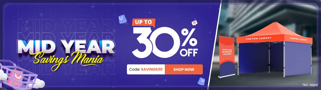 bannerbuzz.co.uk - mid year saving mania – Avail Up to 30% OFF