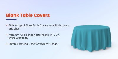 Sub-Category Blank Table Covers UK
