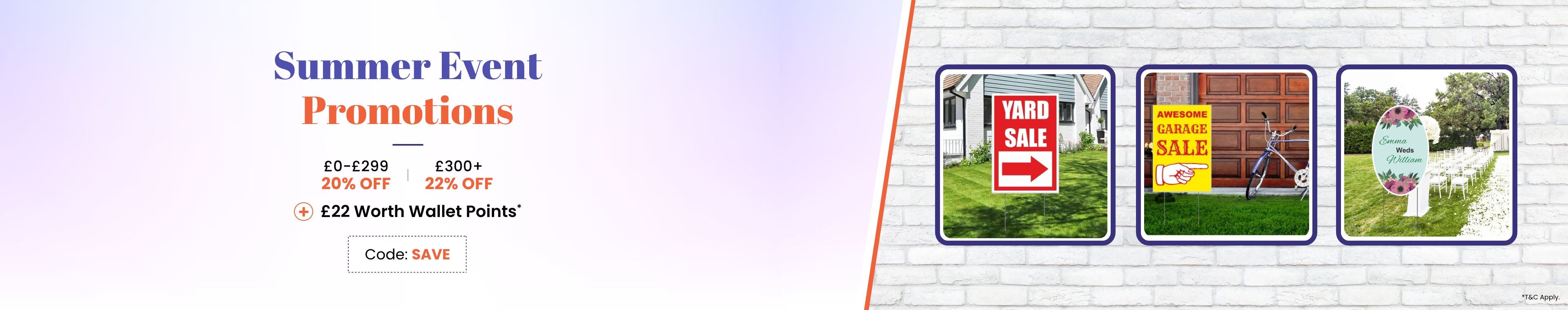 Summer Event Promotions