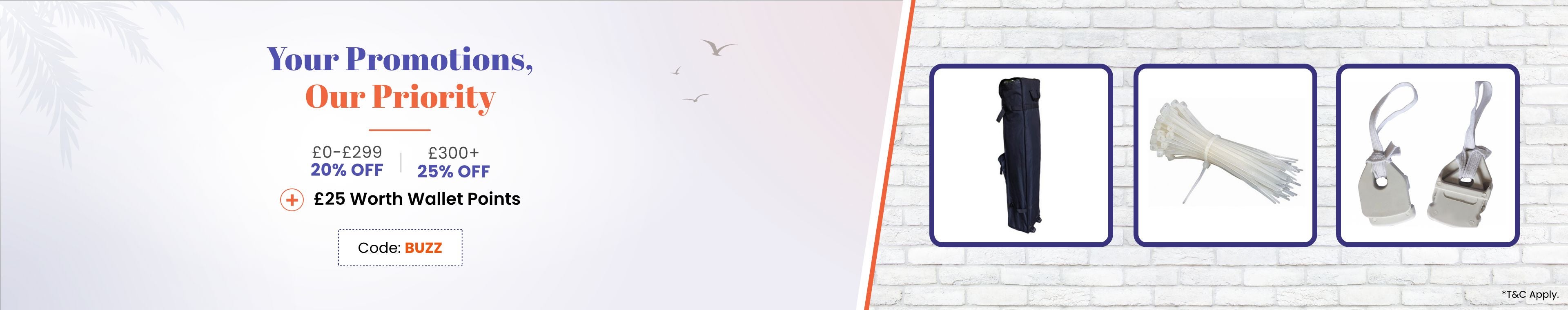 Your Promotions, Our Priority