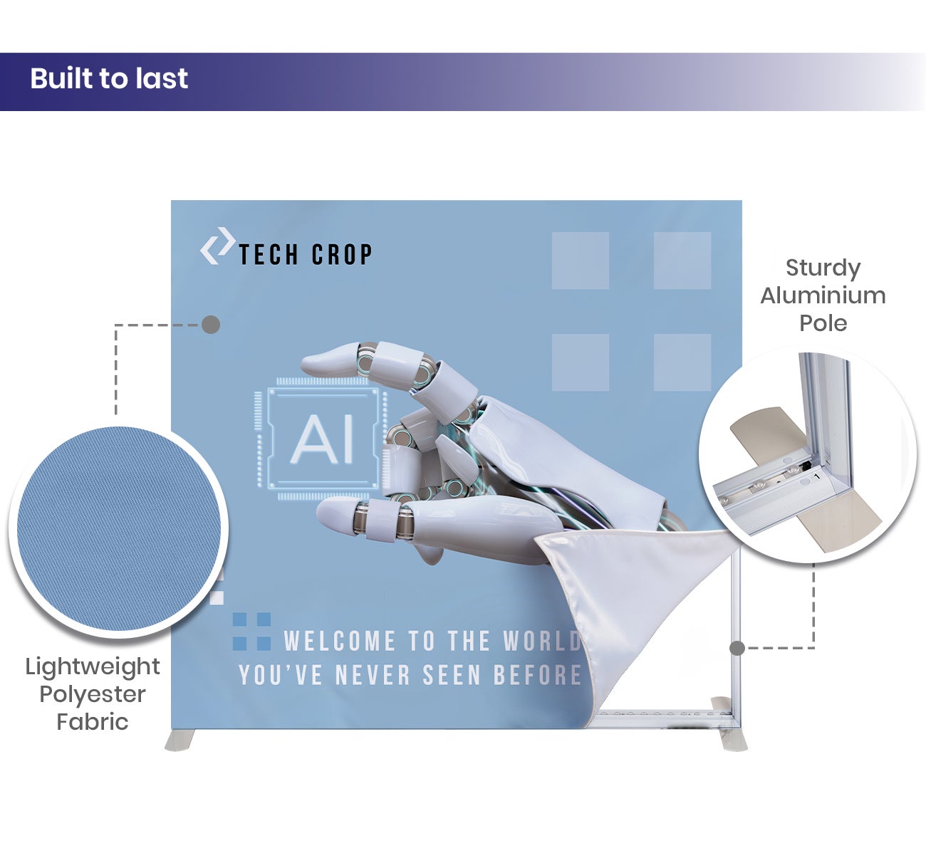 6 m Backlit Exhibition Display - Design 4
