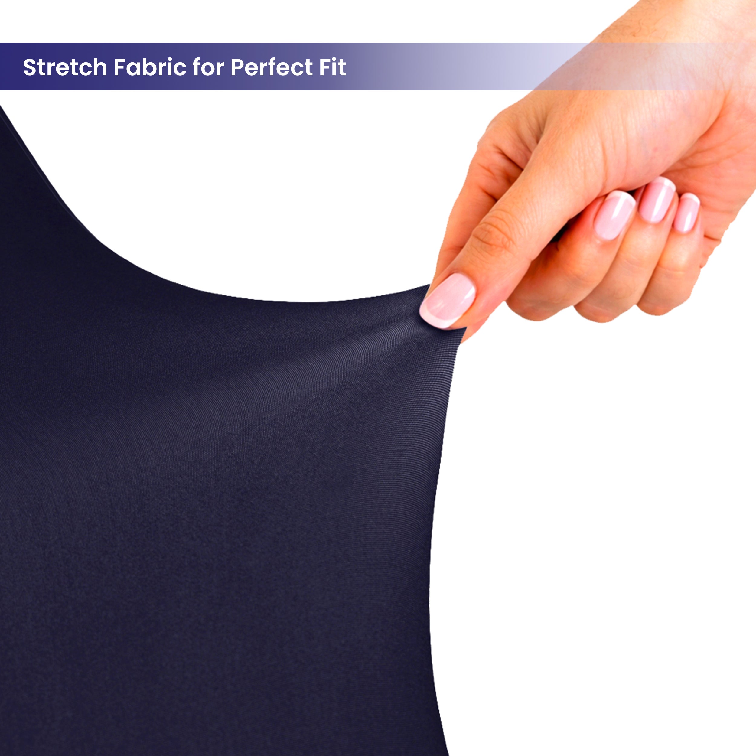 505_Rectangle Table Toppers Stretch Fabric for Perfect Fit