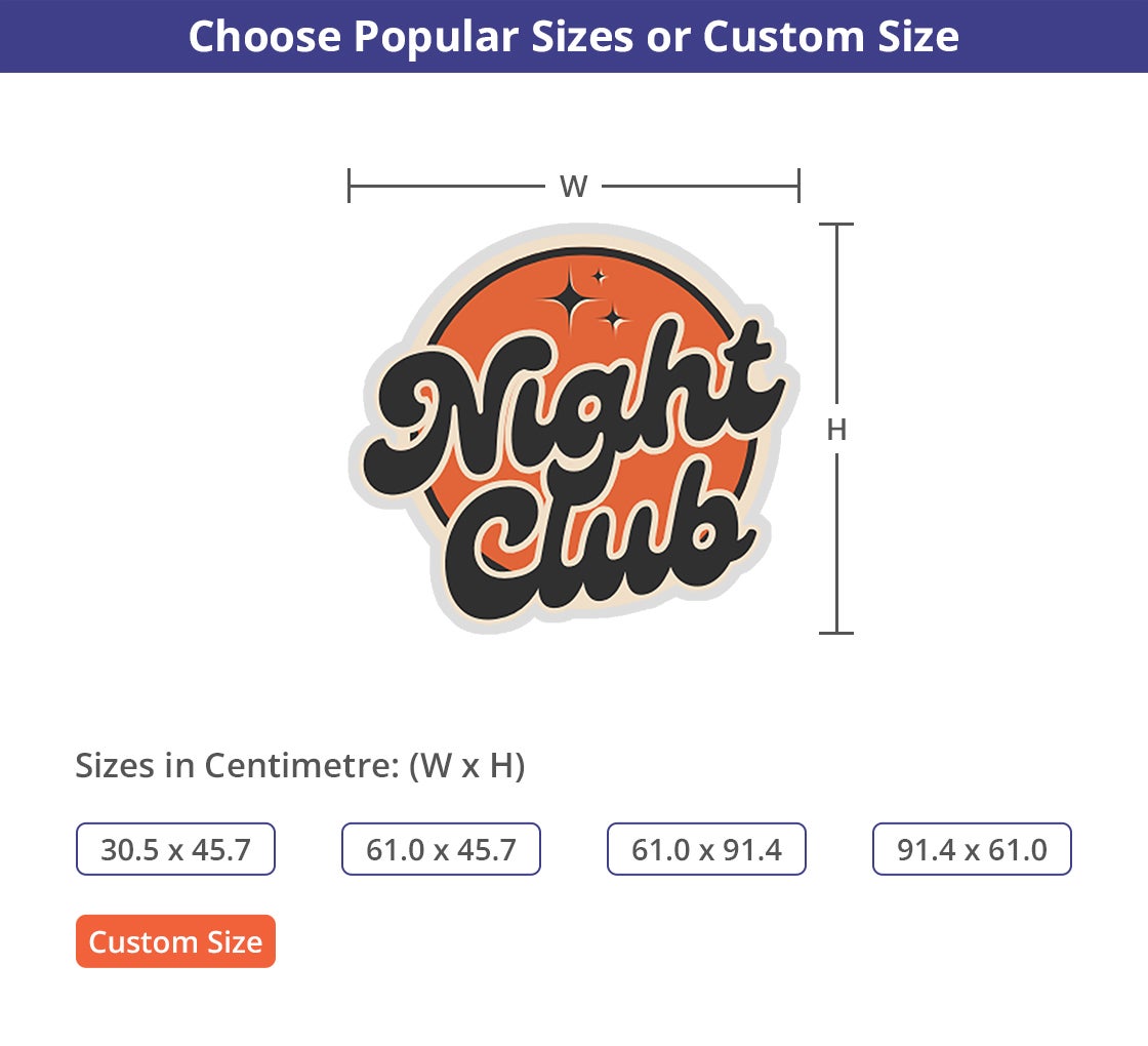 Die-Cut Frosted Decals