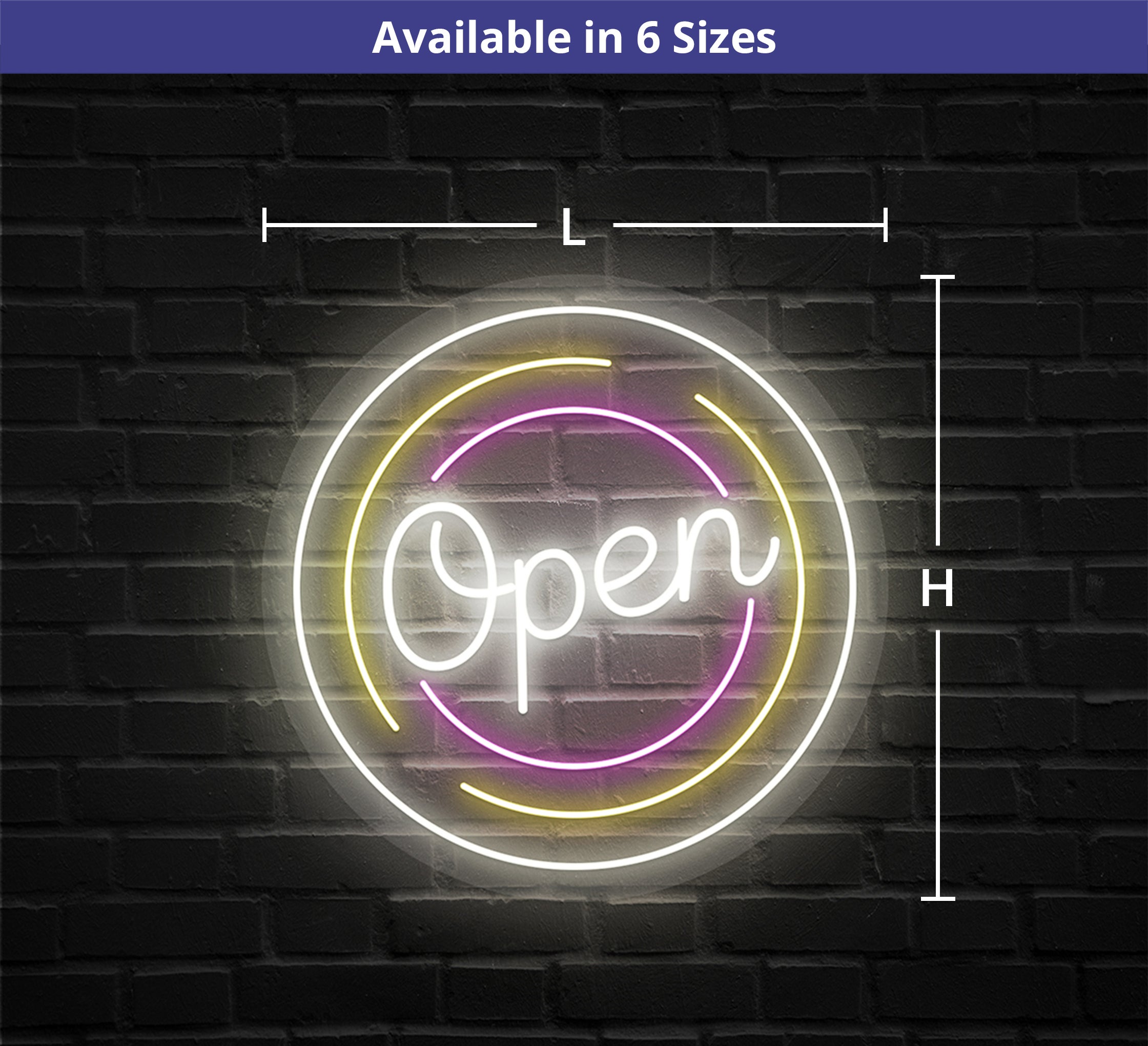 Open Box Neon Sign Open Neon Lights