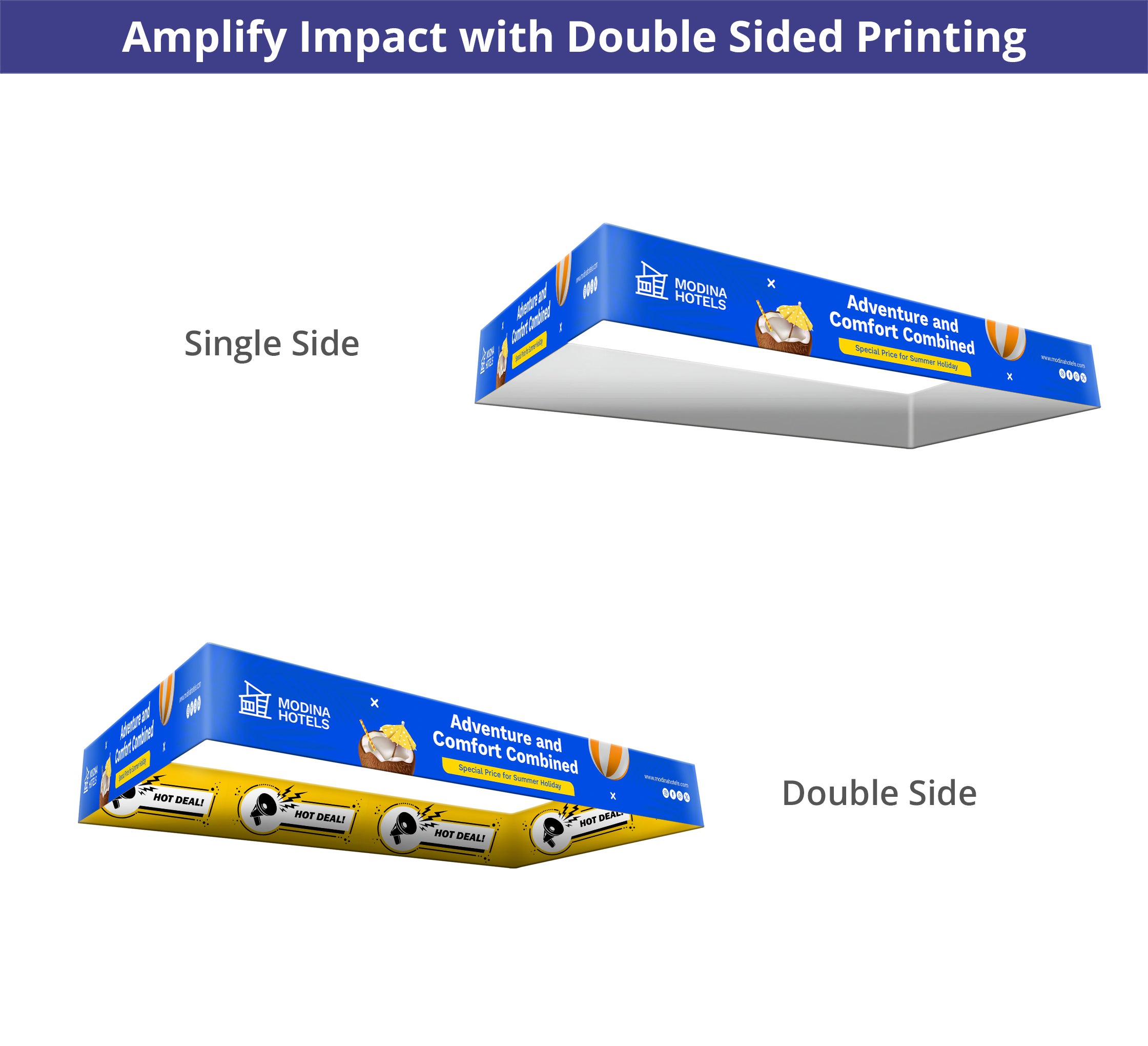 Sky Tube Rectangle Hanging Banners