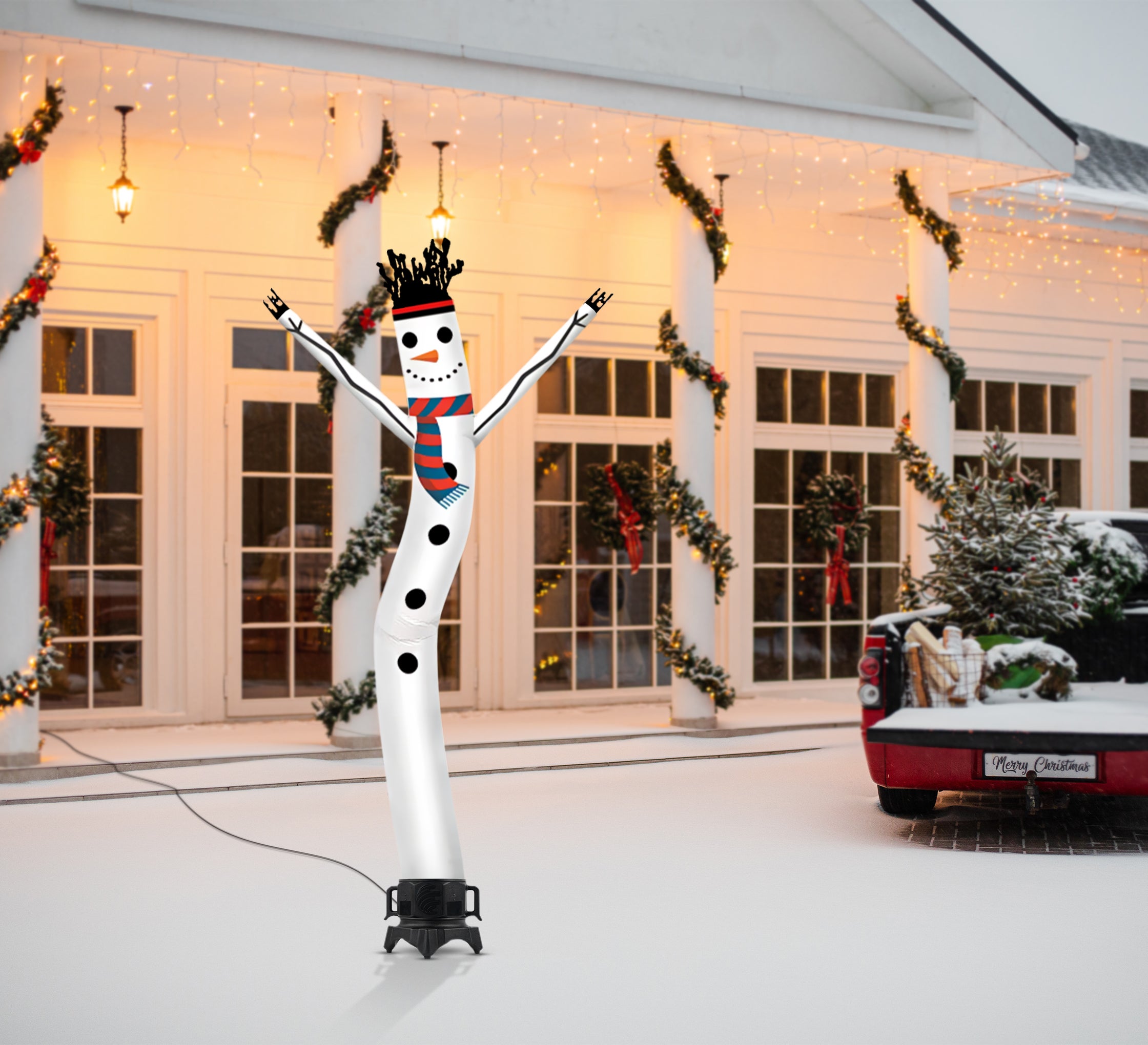 Buy Snowman Inflatable Tube Man | BannerBuzz UK