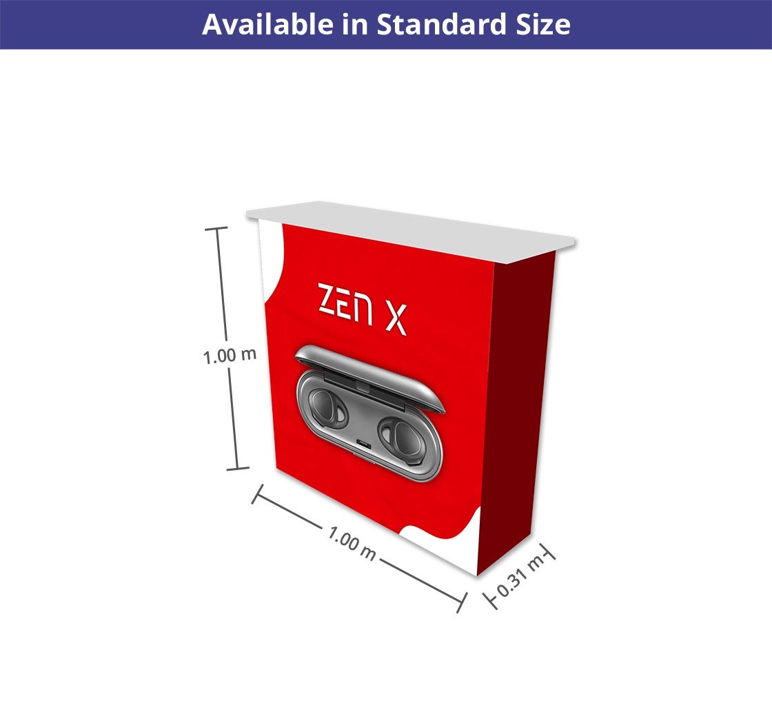 SEG Backlit Promotional Pop-Up Counter