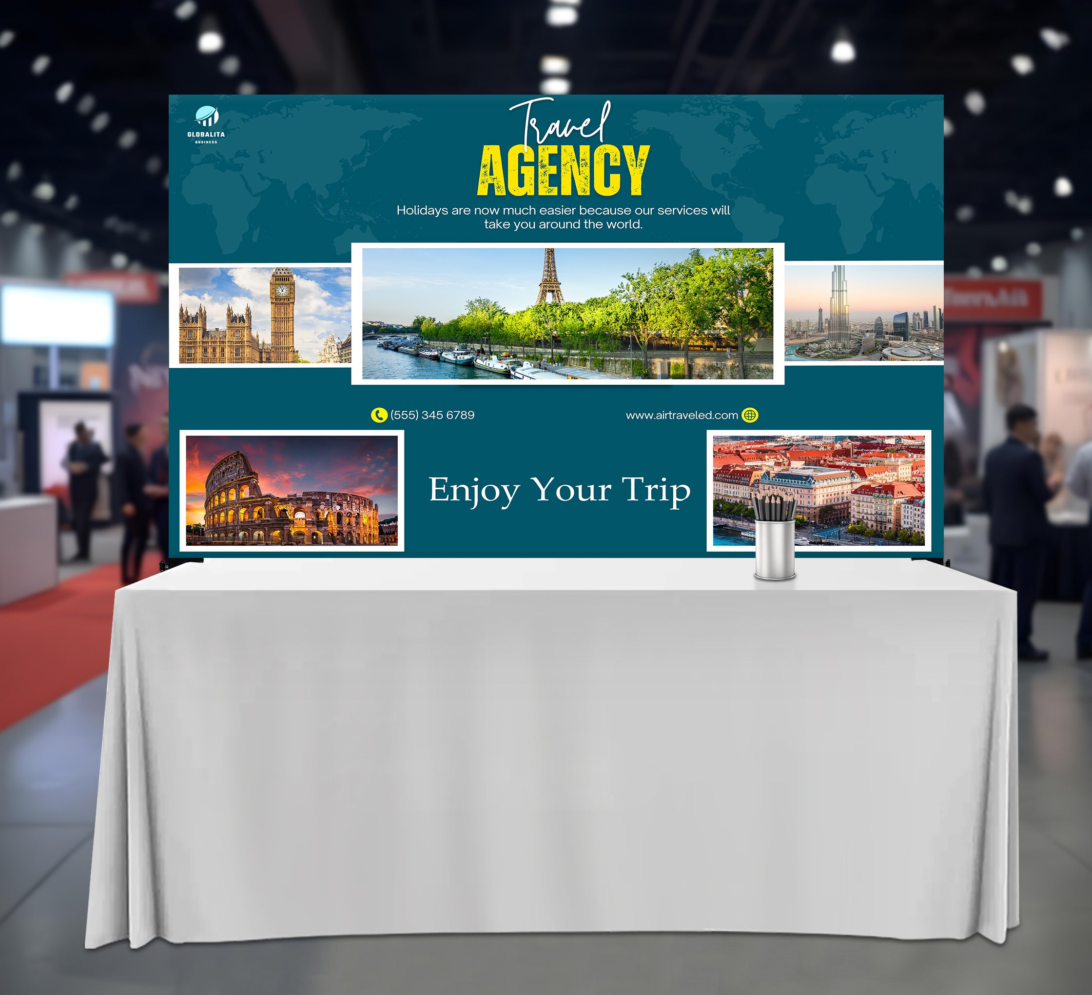 Table Top Display Examples Business Table Top Displays