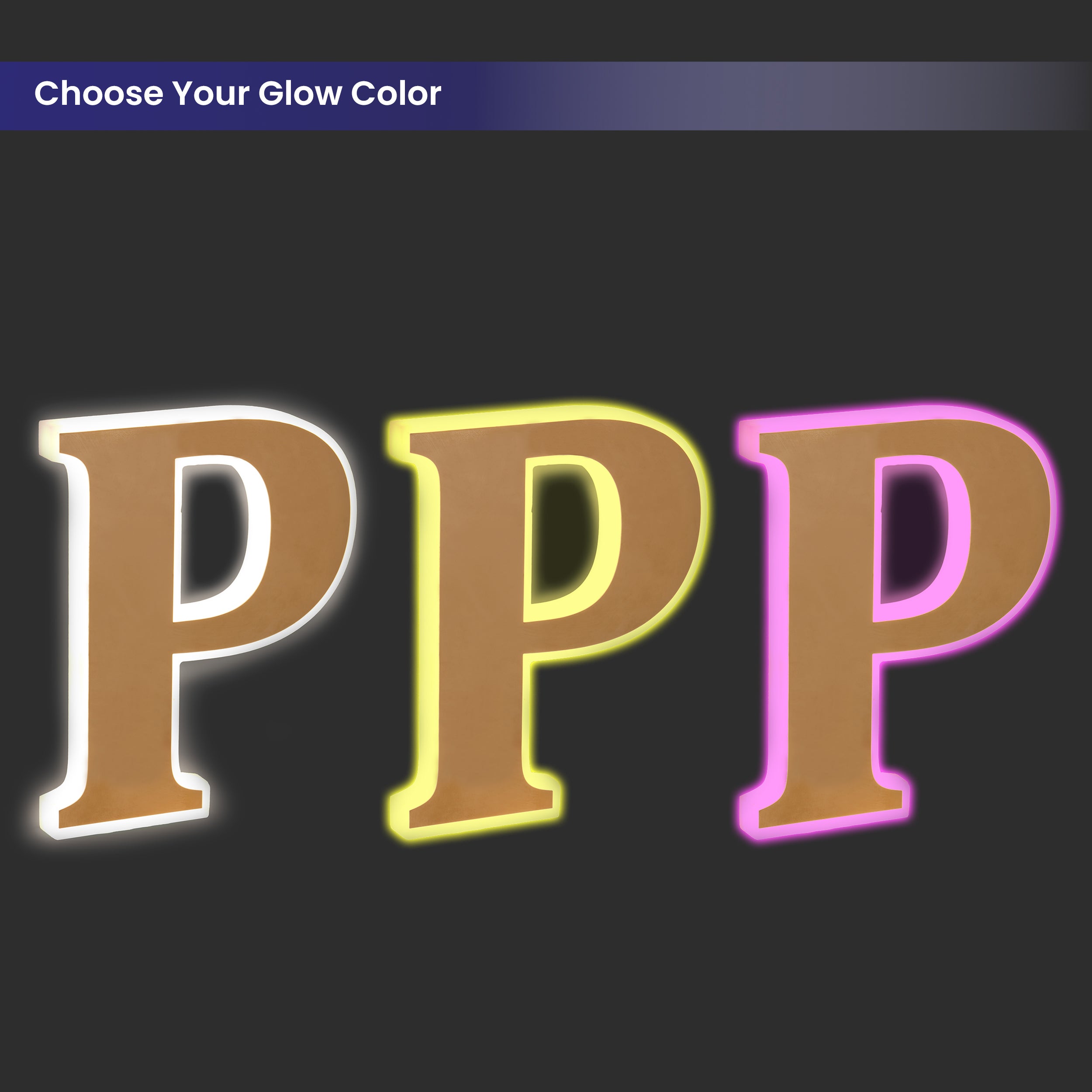 Halo Lit Acrylic Letters