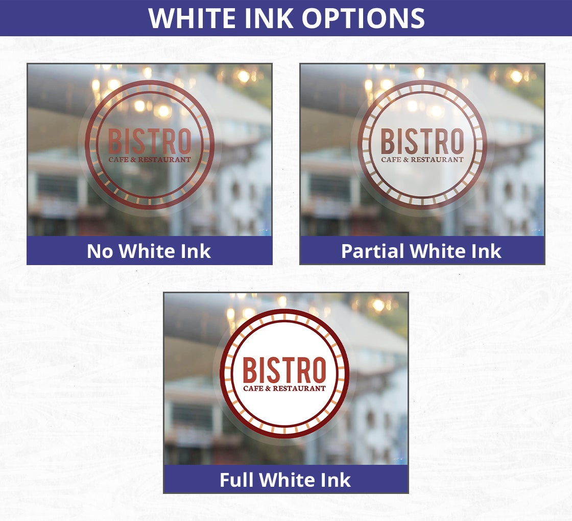 Clear Vinyl Sticker | Custom Clear Vinyl Sticker | BannerBuzz UK