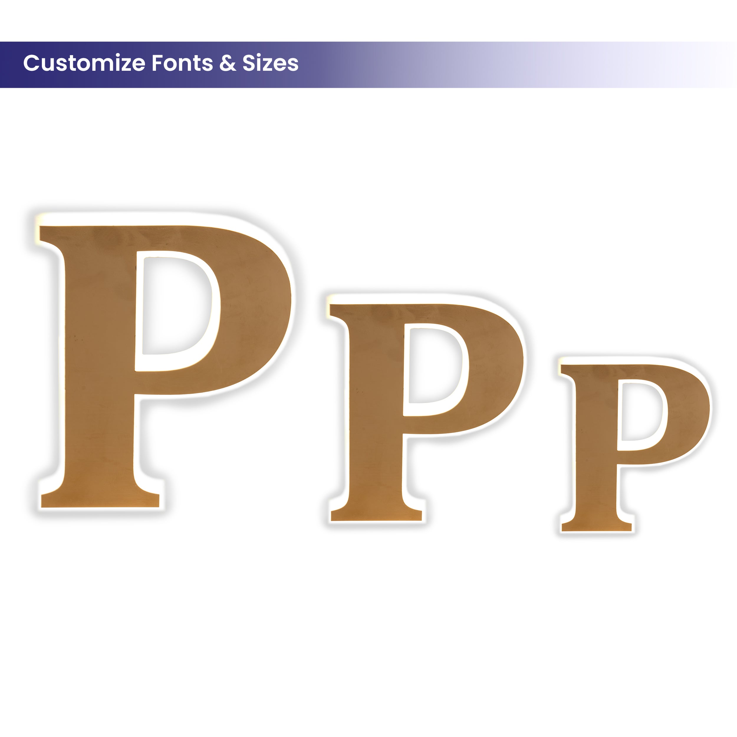 Halo Lit Acrylic Letters