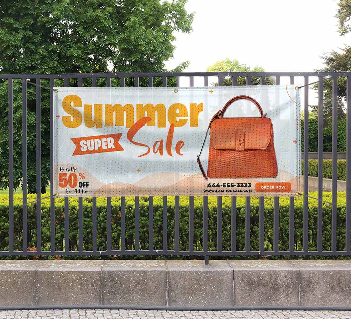 Buy One Get One Free Modern Block Wind-Resistant Outdoor Mesh Vinyl Banner 8x4 CGSignLab Buy One Get One Free Modern Block Wind-Resistant Outdoor Mesh Vinyl Banner 8x4 CGSignLab