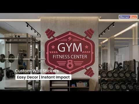 Custom Wall Stickers | Easy Peel and Stick Wall Décor | BannerBuzz