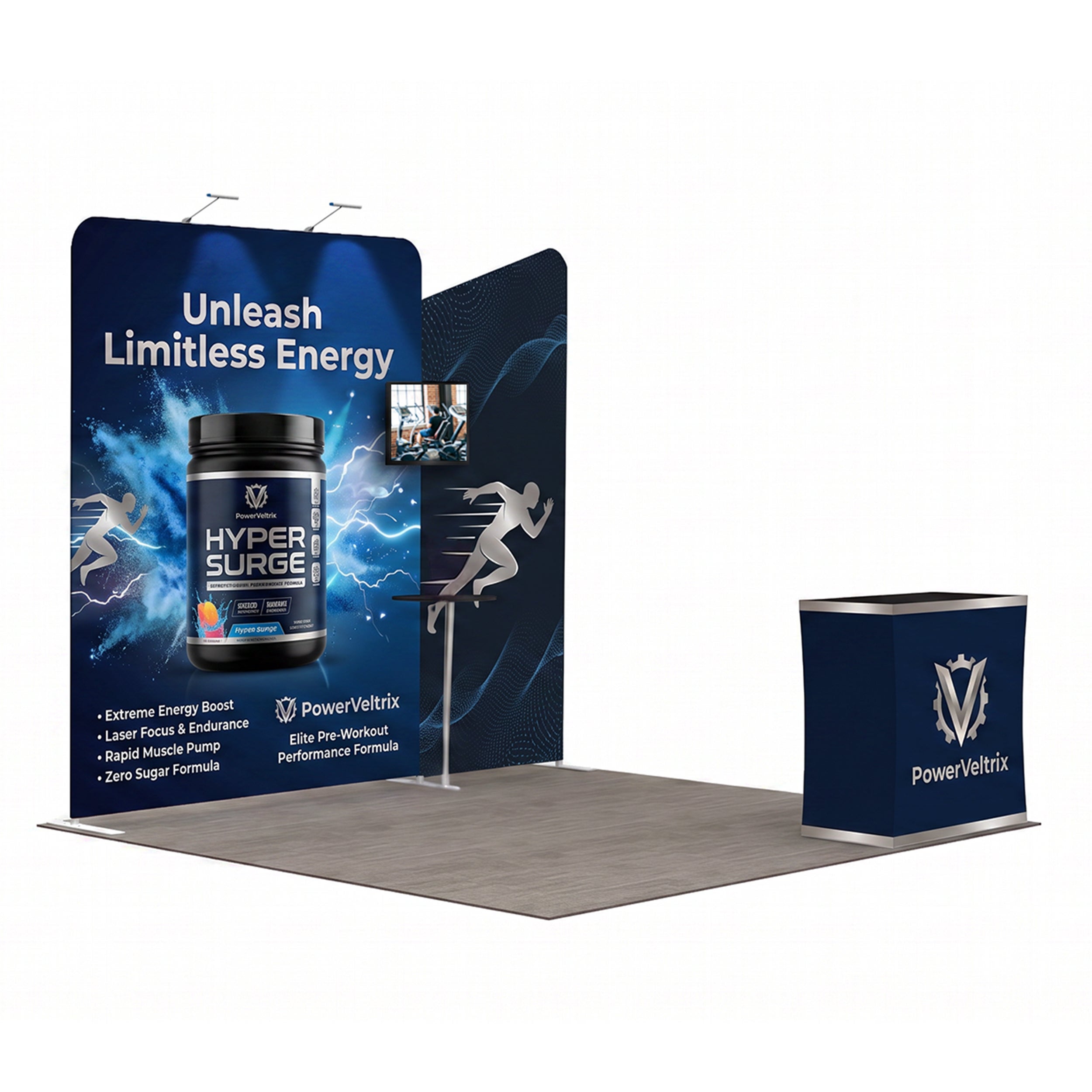 10 Ft Trade Show Booth - Design 4
