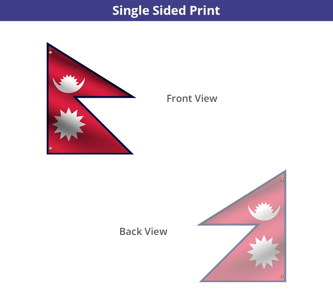 Nepal Flag Printable Flags