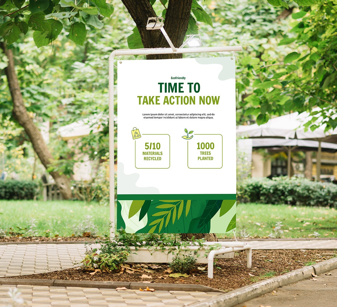 Eco-Friendly Outdoor Banners
