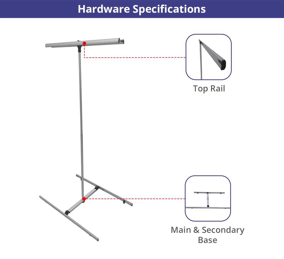 LT Banner Stands Double Sided - 5