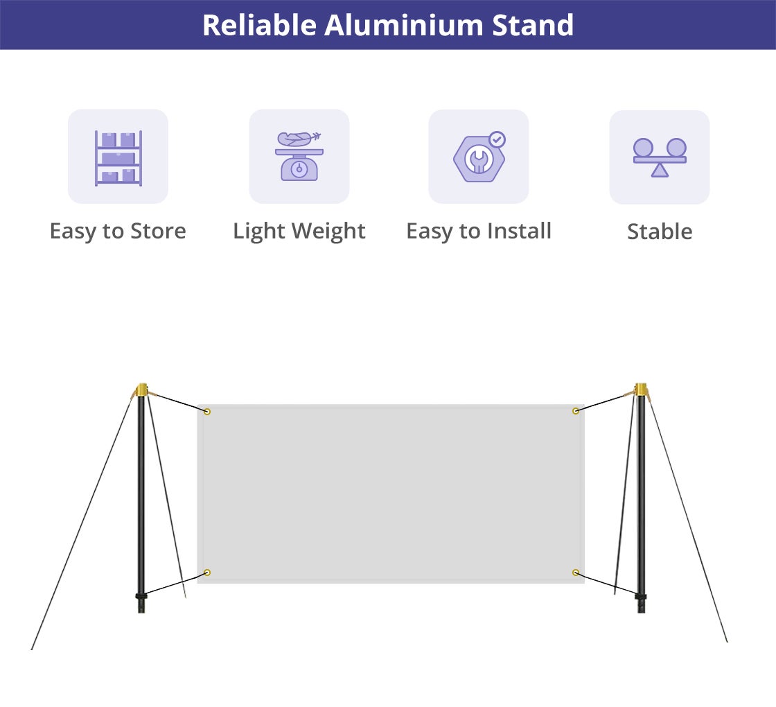 EZ Post Banner Stand – Easy Outdoor Display | BannerBuzz UK