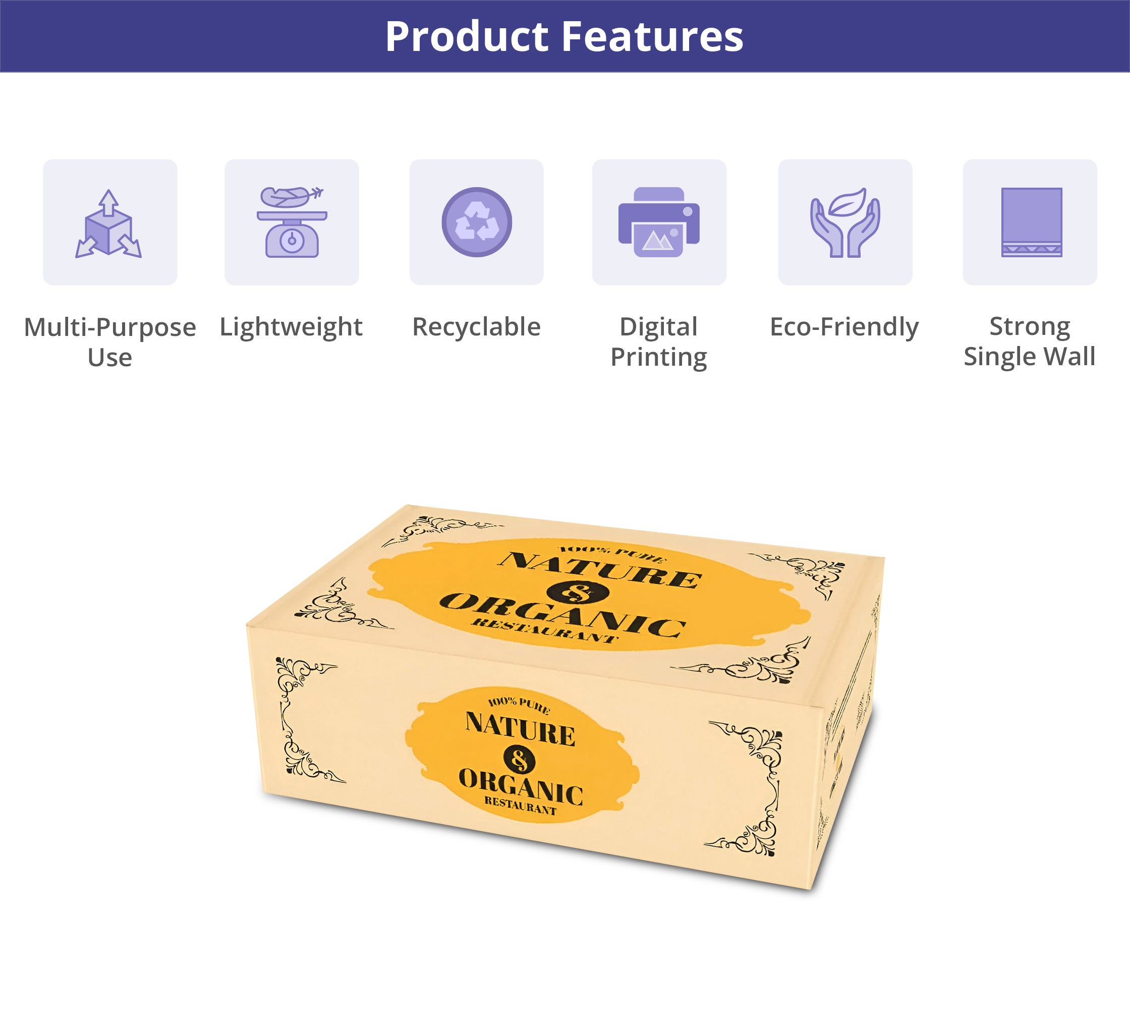 Mailer Boxes - Brown (Printed)