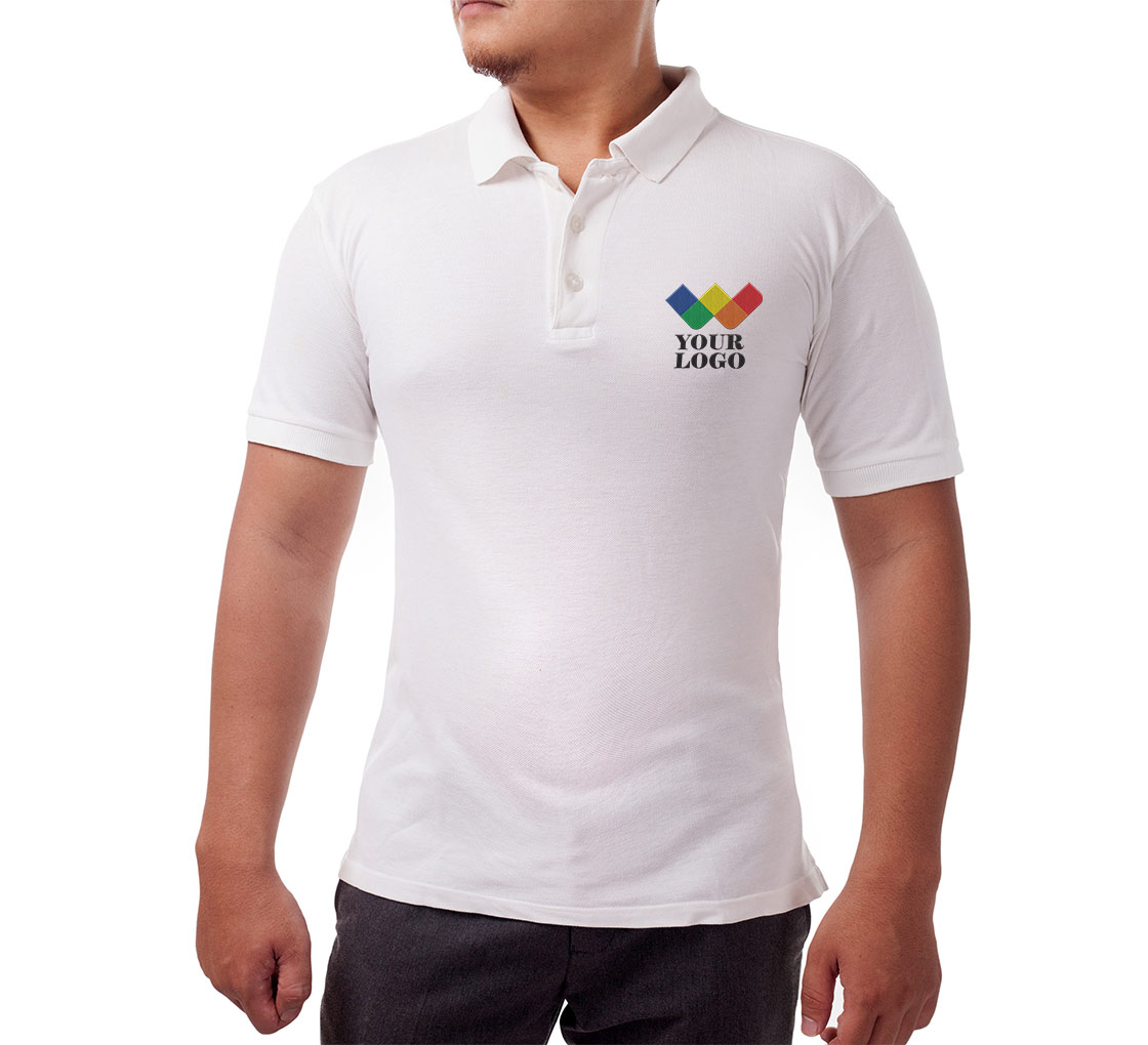 Polyester Kleding Gender-neutrale kleding volwassenen Tops & T-shirts Polos Custom Logo Dri-Fit Polo met borduurwerk Gedigitaliseerd Gestikt Business Casual 