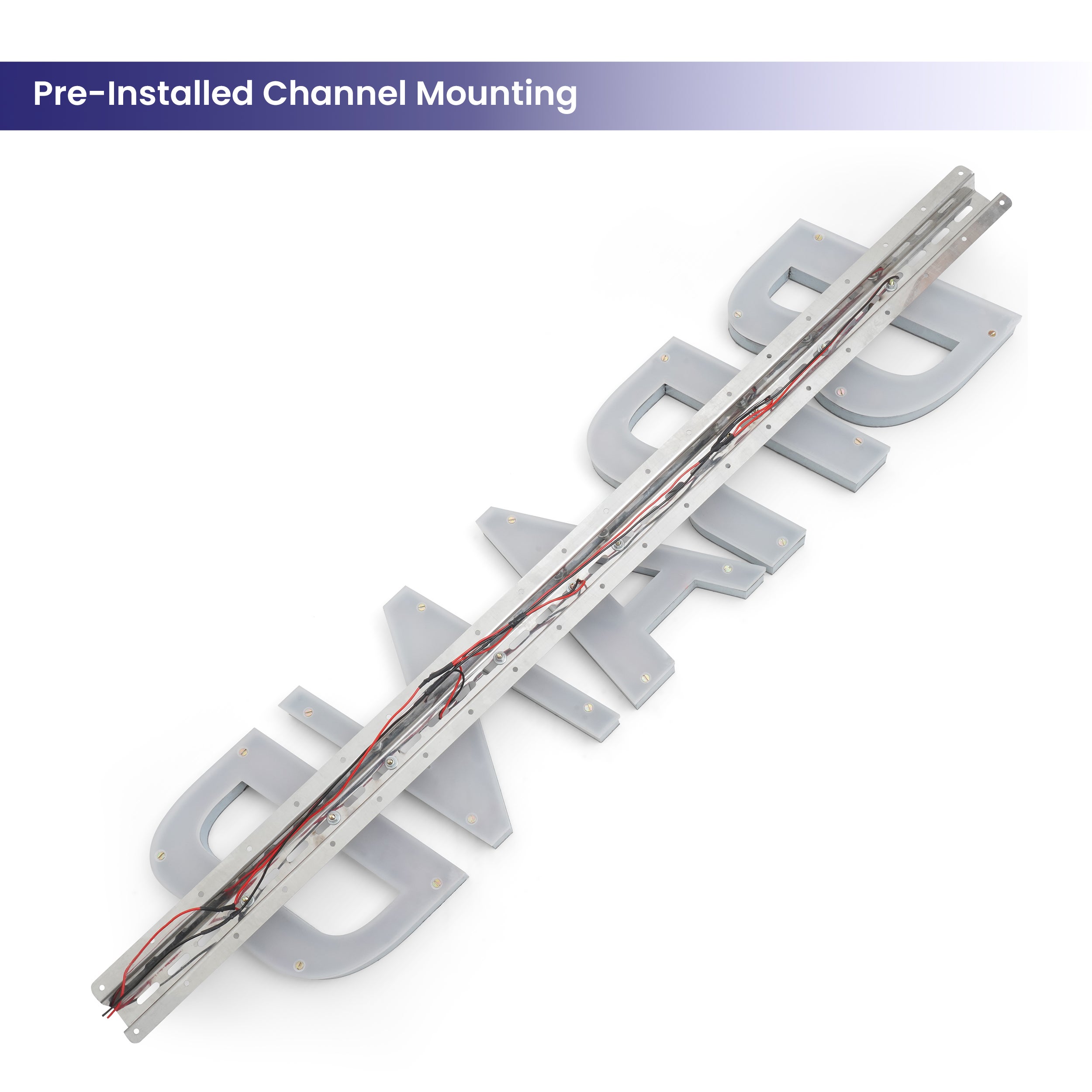 Halo Lit Acrylic Letters