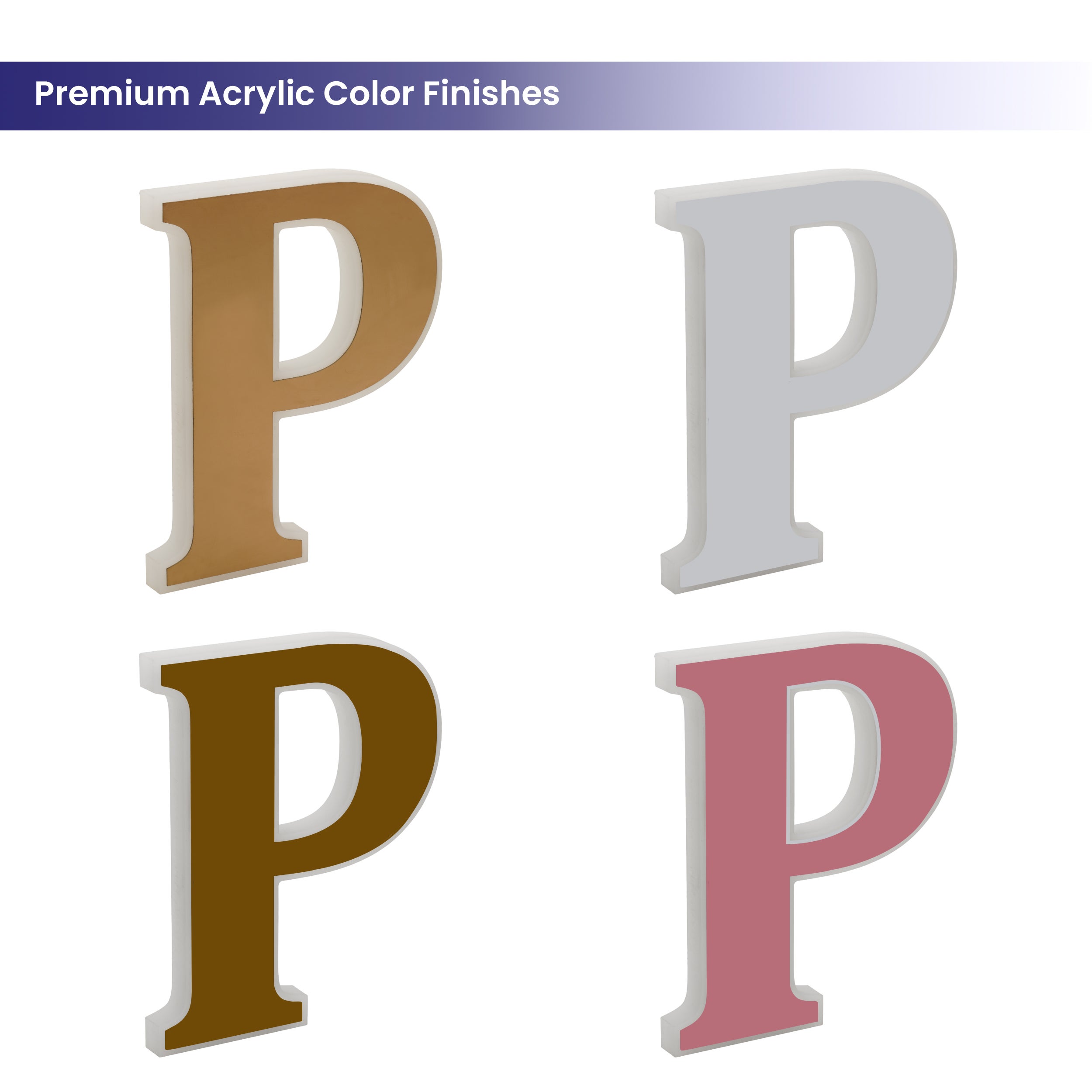 Halo Lit Acrylic Letters