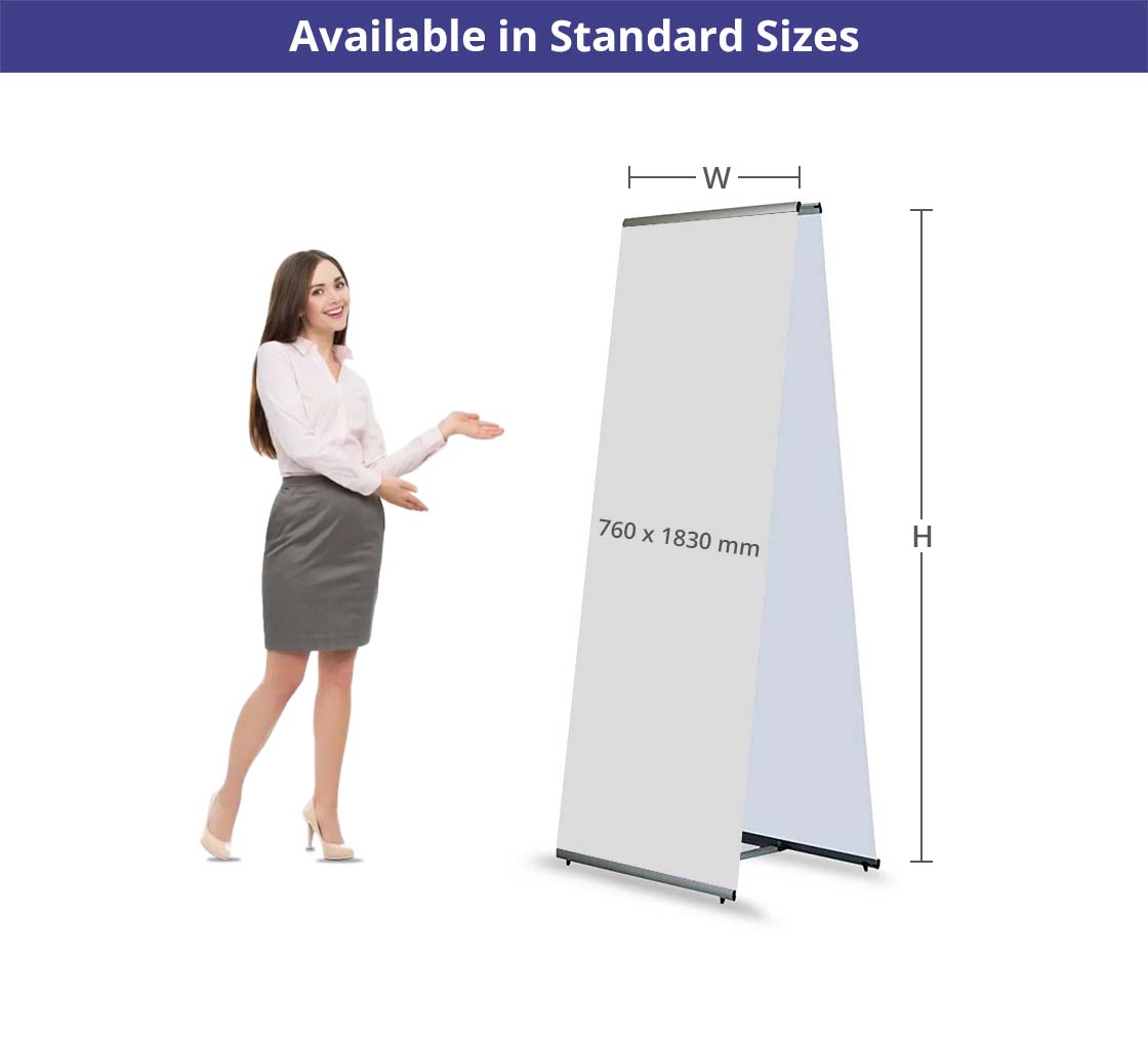 LT Banner Stands Double Sided