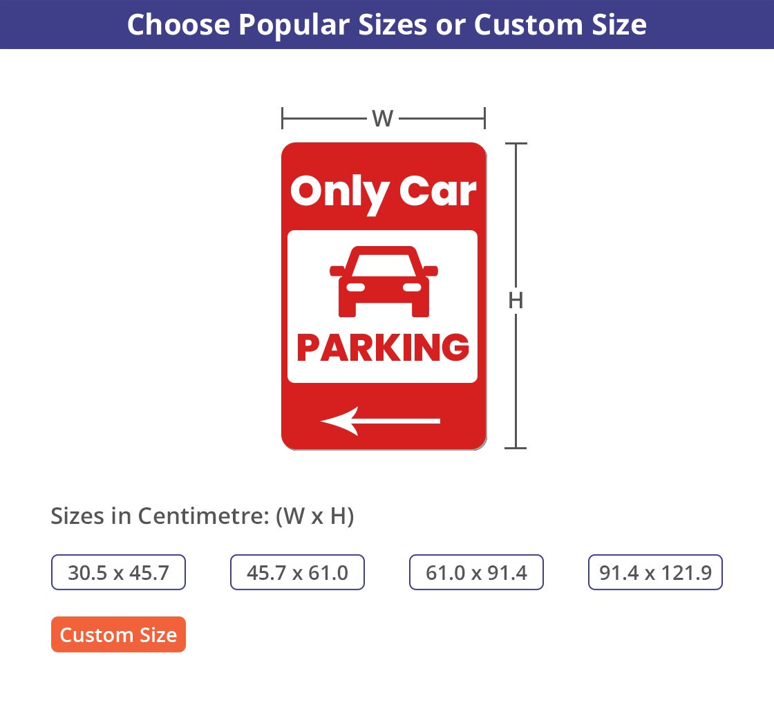 Custom Parking Signs
