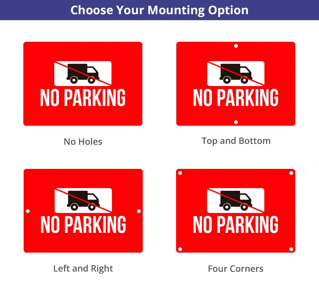 Custom Parking Signs