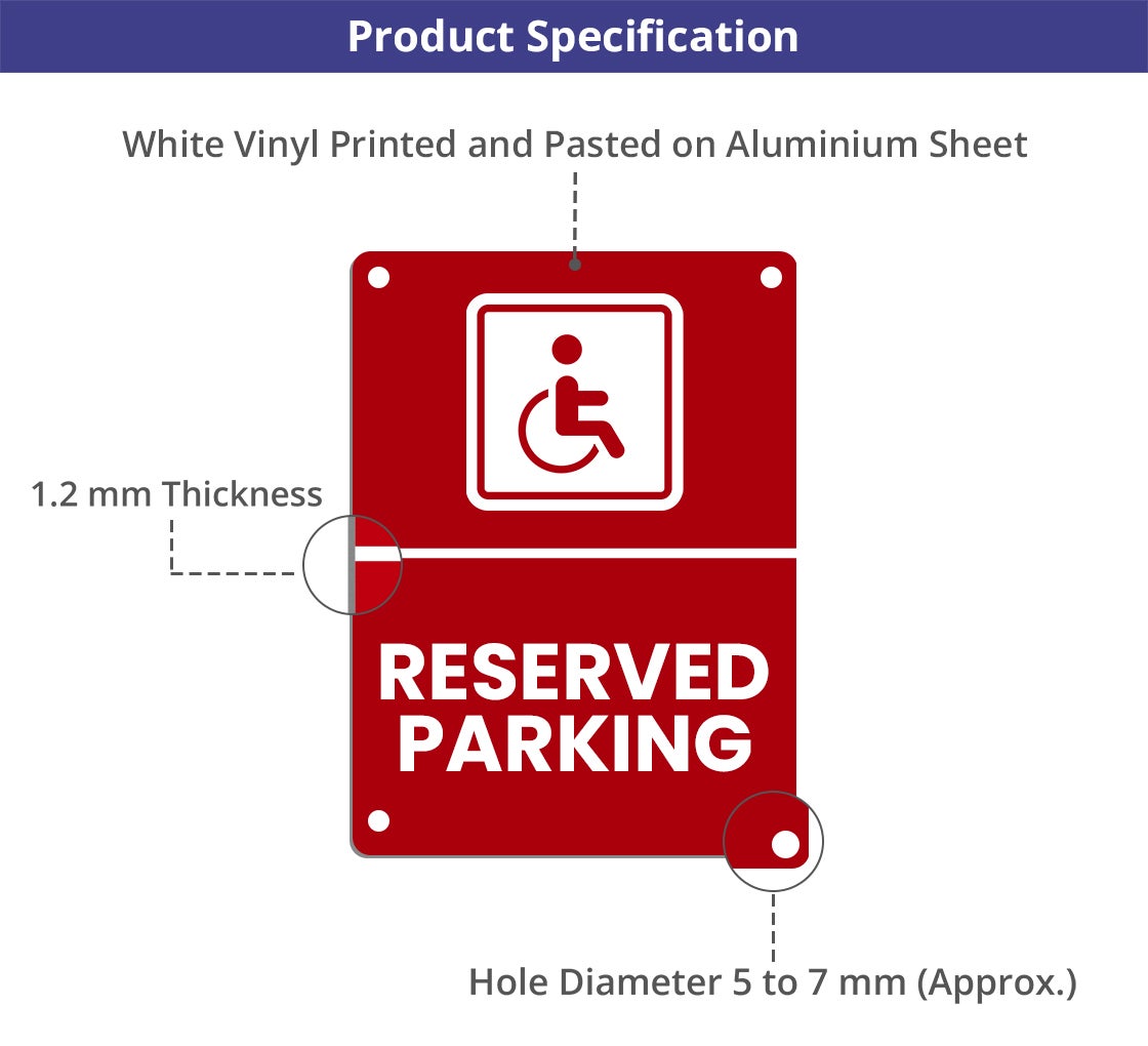 Reserved Parking Signs – Durable UK‑Compliant Signage – The Sign Shed