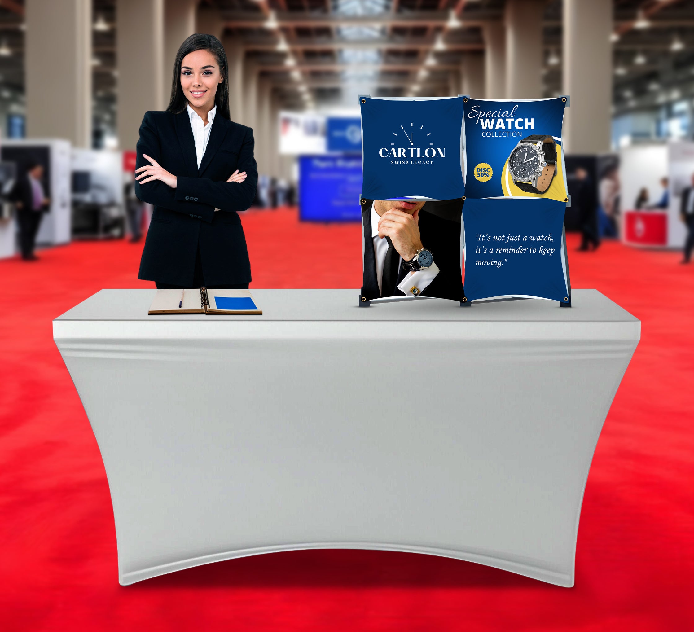 2x2 Micro GeoMetrix Table Top Display