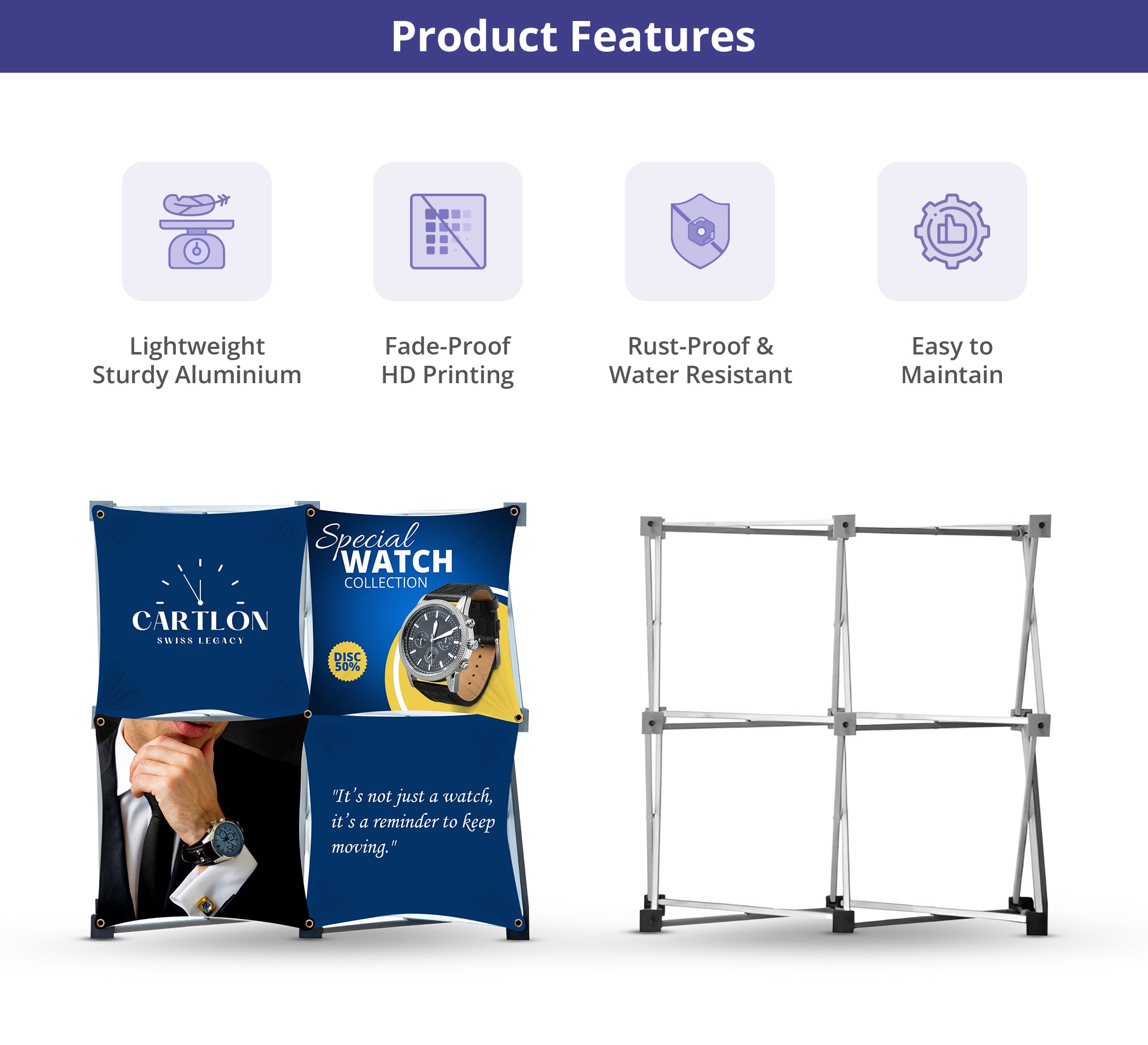 2x2 Micro GeoMetrix Table Top Display