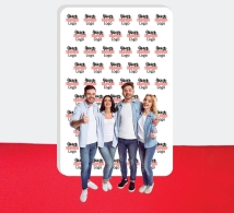 3 m x 4.5 m Step and Repeat Wall Box Fabric Display
