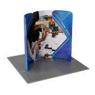 2m Magnetic Modular Fabric Display - Curved Shape