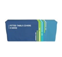 Fitted Table Covers - Zipper Back