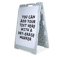 Dry Erase A-Board Sign