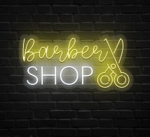 Barber Shop Neon Sign