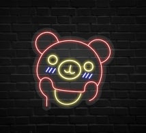 Cute Bear Neon Sign