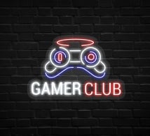 Gamer Club Neon Sign