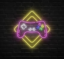 Gamer Joystick Neon Sign