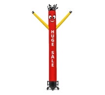 Huge Sale Inflatable Tube Man Red with Yellow Arms