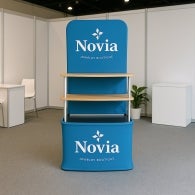 Fabric Backwall Display Rack