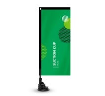 Suction Cup Flags - Rectangle