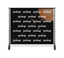 Halloween 3 m x 2.4 m Step and Repeat Adjustable Banner Stands
