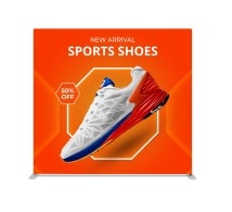 Straight Fabric Exhibition Stands