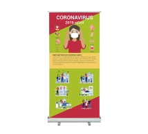 Safety Roll-Up Banner Stands