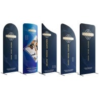 Tension Fabric with Magnetic Banner Stand