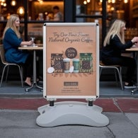 Wind Resistant Pavement Signs